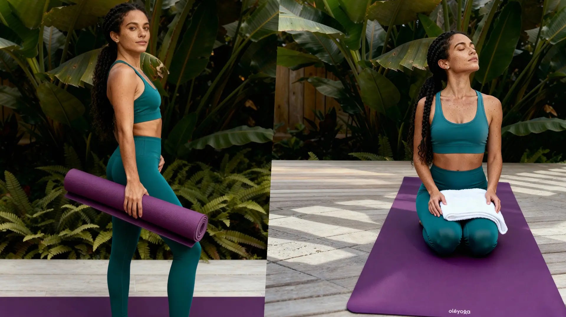 Millions of yoga mats are neither recycled nor biodegraded