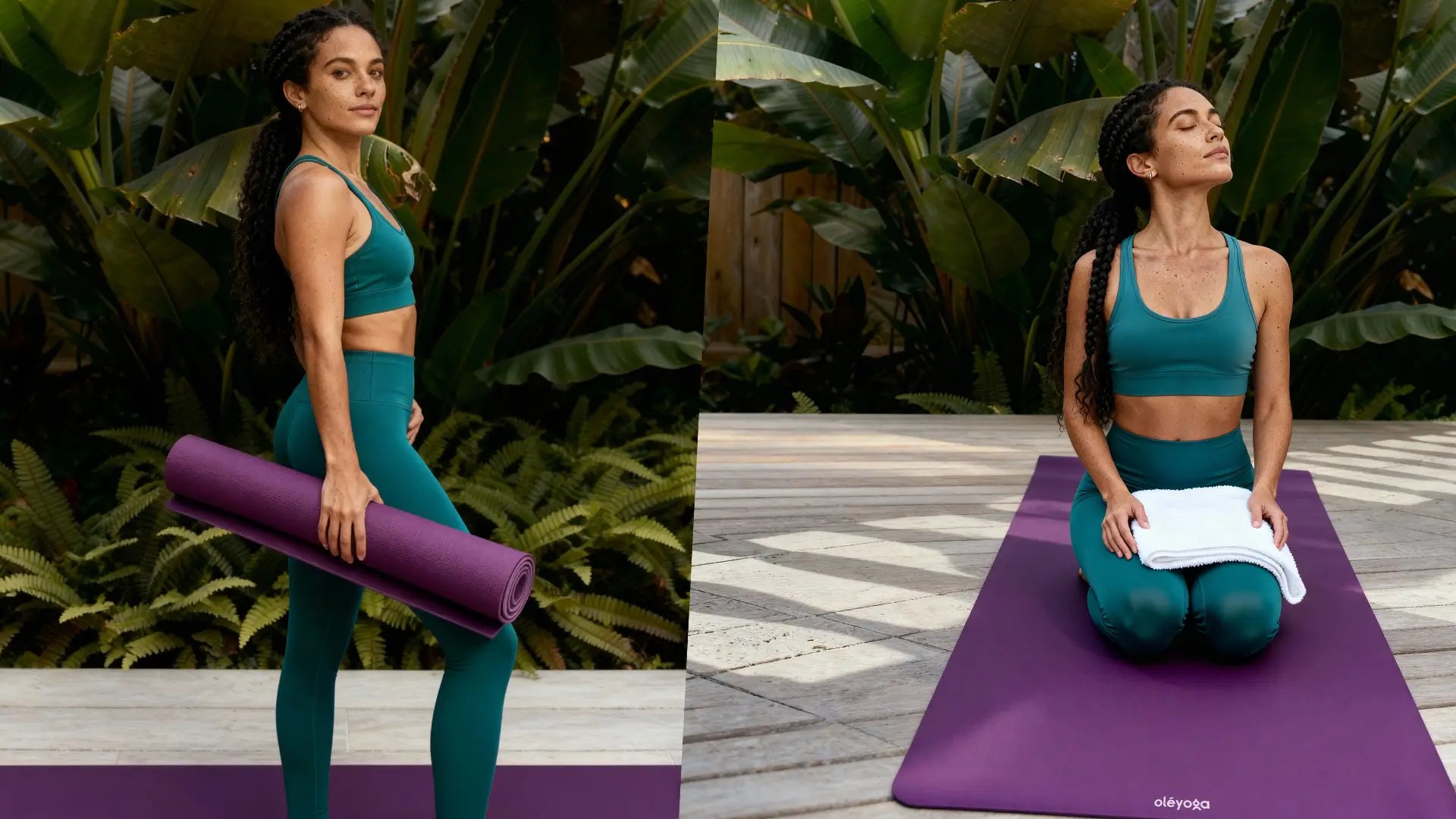Millions of yoga mats are neither recycled nor biodegraded