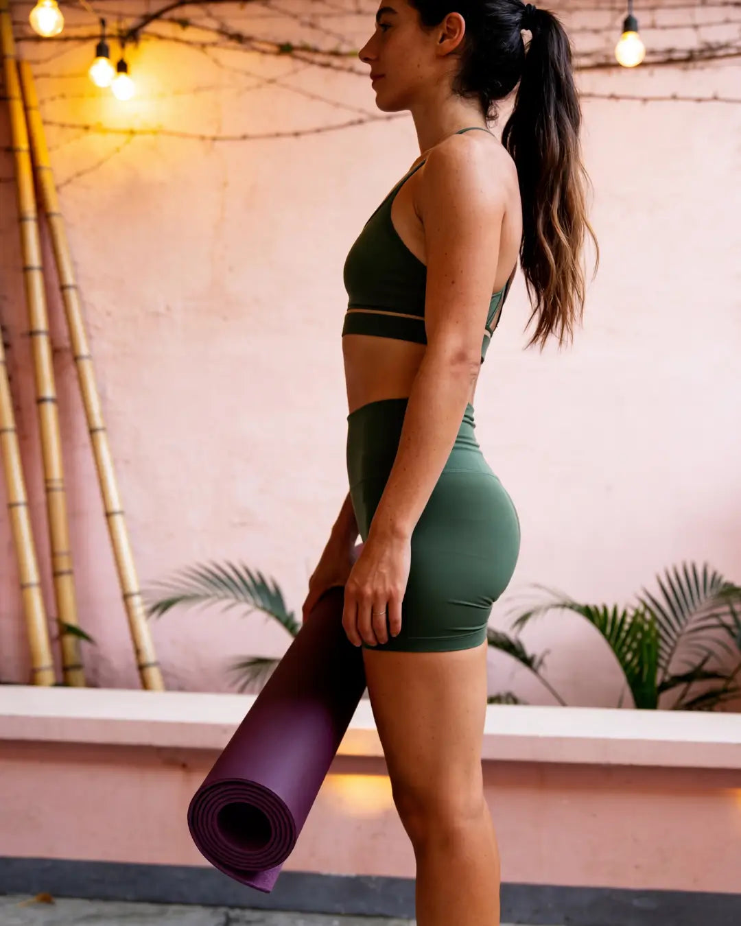 oléyoga × System Action — esterilla de yoga Eco Daily Deep Purple