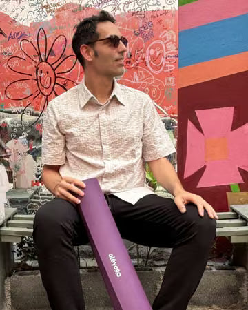 David, co-founder of oléyoga